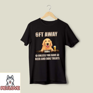 Beer And Dog Treats – Personalized Custom Classic T-Shirt
