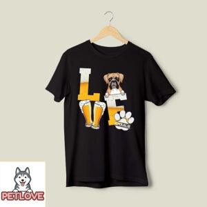 Beerwine Love Dog – Personalized Custom Standard T-Shirt