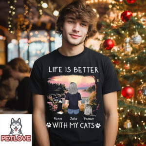 Better With Pets – Personalized Custom Women’s Tank