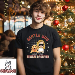 Beware Of Owner – Personalized Custom Unisex T-Shirt
