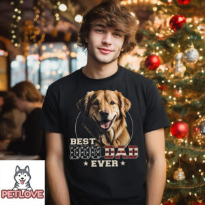 Custom Photo Ultimate Dog Cat Dad – Personalized Custom Unisex T-Shirt