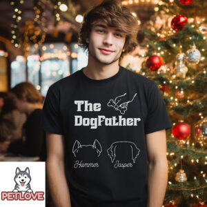 Dog Parents Line – Personalized Custom Unisex T-Shirt