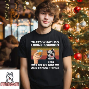 Drink And Pet Dog – Personalized Custom Unisex T-Shirt