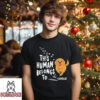 Human Belongs To Dogs – Personalized Custom Unisex T-Shirt