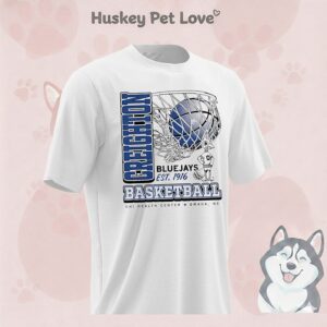 Creighton Bluejays Basketball Chi Health Center Omaha Ne Est 1916 T-Shirt