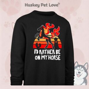 I’d Rather Be On My Horse Vintage T-Shirt