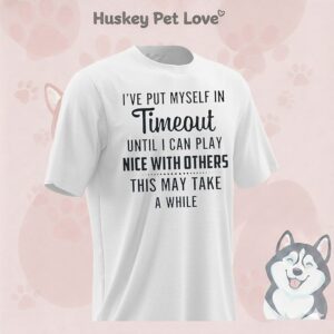 I’ve Put Myself In Timeout Until I Can Play Nice With Others This Way Take A While T-Shirt
