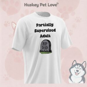 Partially Supervised Adult Rip Dad T-Shirt
