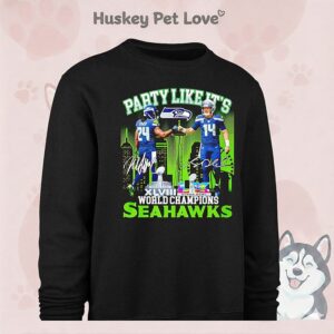 Seattle Seahawks 2026 World Champions Party Like It’s T-Shirt
