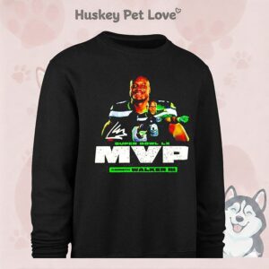 Seattle Seahawks Kenneth Walker Iii Super Bowl Lx Mvp Signature T-Shirt