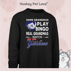 Some Grandmas Play Bingo Real Grandmas Watch New York Yankees 2026 Diamond T-Shirt