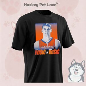 Zvonimir Ivisic And Tomislav Ivisic Illinois Fighting Illini Ivisic Brothers T-Shirt